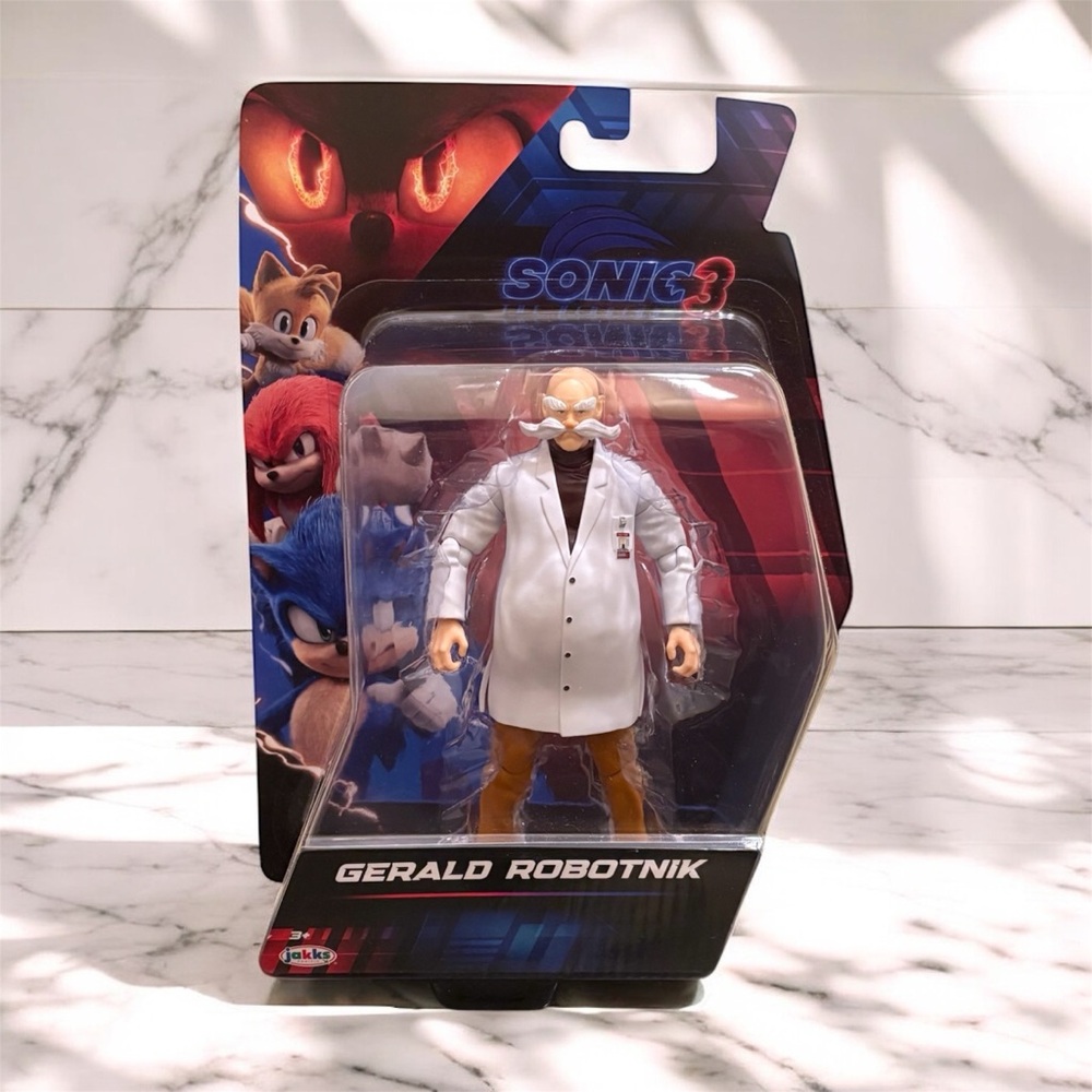 [BRAND NEW] JAKKS PACIFIC SONIC THE HEDGEHOG 3 GERALD ROBOTNIK 5 INCH FIGURE